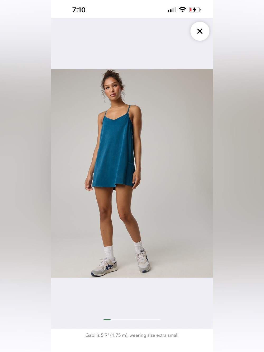 NWT offline by aerie OG cotton racerback mini dress athletic dress